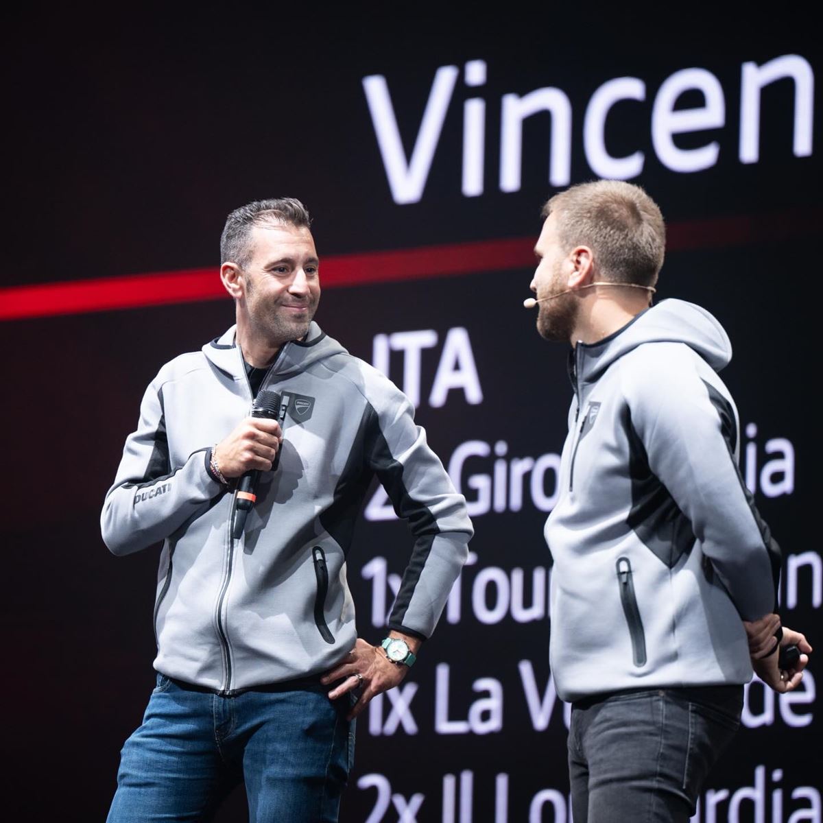 Vincenzo Nibali e Ducati Bike